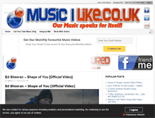 Tablet Screenshot of musicilike.co.uk